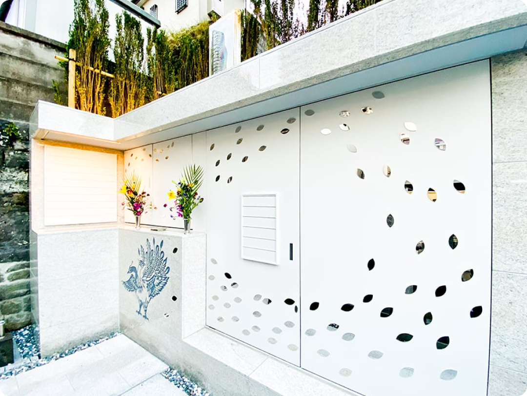 アンカレッジの樹木葬