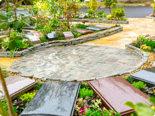 アンカレッジの樹木葬