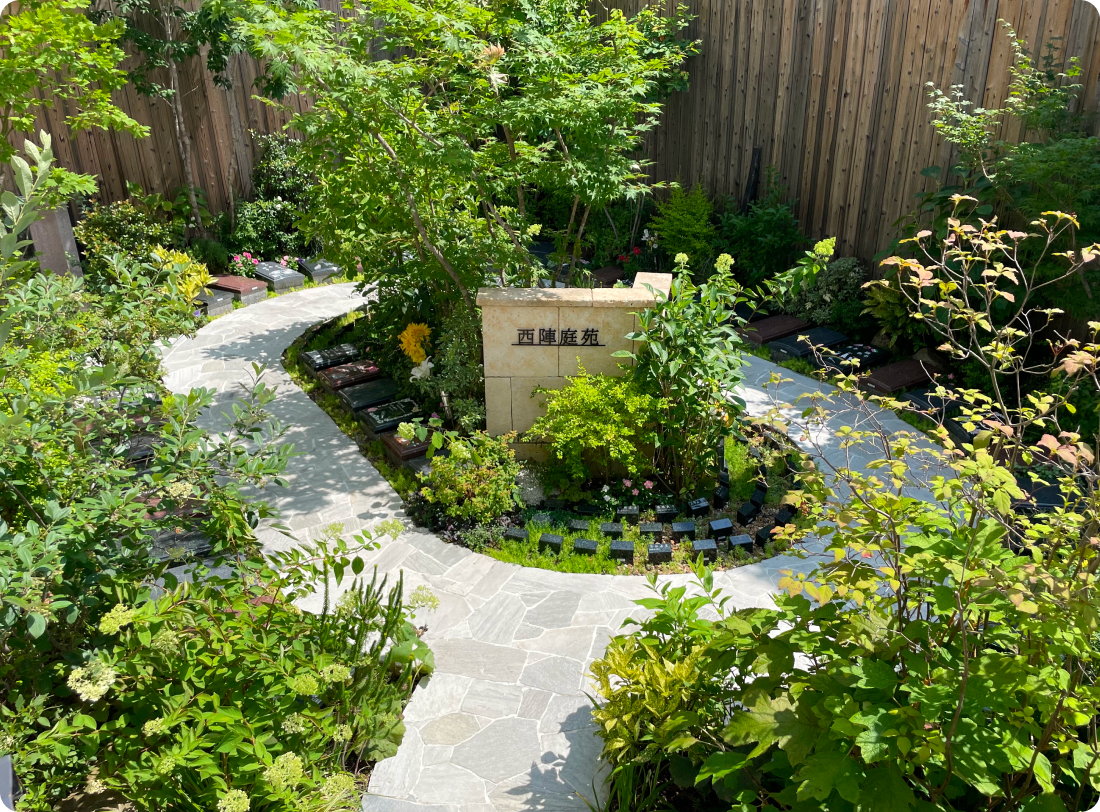 アンカレッジの樹木葬