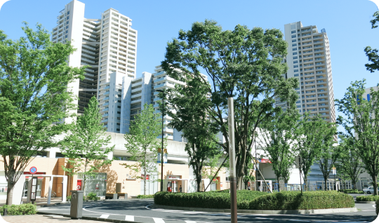 アクセスがよく、お参りしやすい立地