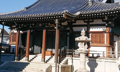 寺院外観の写真